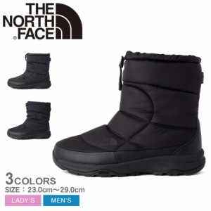 ザ ノース フェイス ヌプシ ブーツ ブーティ ウォータープルーフ VII THE NORTH FACE ブーツ メンズ レディース ブラック 黒 Nuptse Boot