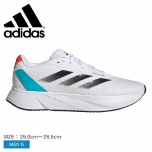 アディダス ランニングシューズ メンズ デュラモ SL ホワイト 白 ADIDAS LZQ32 靴 シューズ ランニング ジョギング トレーニング ジム ブ