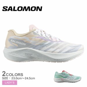 サロモン スニーカー レディース AERO VOLT ホワイト 白 グリーン 緑 レッド ピンク ベージュ SALOMON L47208200 L47208300 靴 シューズ 