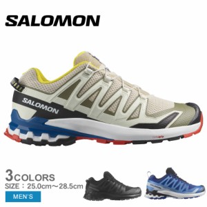 サロモン トレイルランニングシューズ メンズ XA PRO 3D V9 ホワイト 白 ブラック 黒 SALOMON L47118800 L47271800 L47272100 靴 シュー