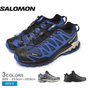 サロモン トレイルランニングシューズ メンズ XA PRO 3D V9 GORE-TEX ブラック 黒 グレー SALOMON L47119000 L47270100 L47270300 L47270