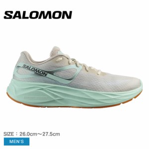 サロモン ランニングシューズ メンズ AERO GLIDE ホワイト 白 グリーン 緑 SALOMON L47122600 靴 シューズ スニーカー スポーツ トレーニ