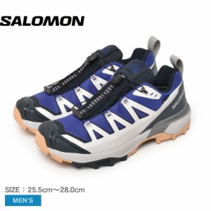 サロモン トレイルハイキングシューズ メンズ X ULTRA 360 EDGE GTX ブルー 青 グレー SALOMON L47463300 靴 シューズ 耐久性 耐候性 安