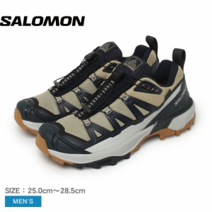 サロモン トレイルハイキングシューズ メンズ X ULTRA 360 EDGE GTX カーキ グレー SALOMON L47526400 靴 シューズ 耐久性 耐候性 ゴアテ