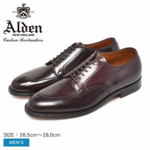 オールデン シューズ メンズ STRINGATA CORDOVAN ワインレッド ALDEN D6616 定番 コードバン トラディショナル ビジネス フォーマル カジ