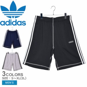 【ゆうパケット可】アディダス オリジナルス パンツ メンズ コントラストステッチショーツ ブラック 黒 ネイビー 紺 グレー ADIDAS ORIGI