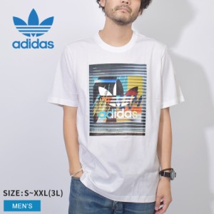 アディダス オリジナルス 半袖Tシャツ メンズ ALFE TS SS TEE ホワイト 白 ADIDAS ORIGINALS IB1404 トップス ブランド プリント おしゃ