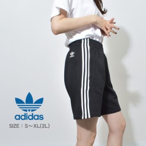 アディダス オリジナルス パンツ レディース 3D トレフォイル ショーツ ブラック 黒 ADIDAS ORIGINALS GN5508 ウエア ズボン ボトムス シ