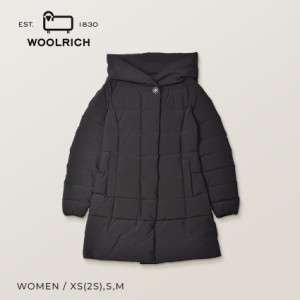 ウールリッチ ダウンジャケット レディース パフィー プレスコット パーカ ブラック 黒 WOOLRICH WWOU0685 アウター 上着 ジャケット ダ