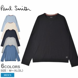 ポール スミス 長袖シャツ メンズ ロングスリーブトップ ブラック 黒 ホワイト 白 グレー ネイビー ブルー PAUL SMITH M1A-2990-AU278 ウ