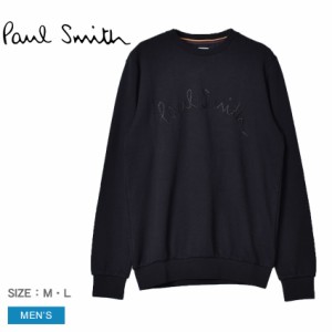 ポール スミス スウェット メンズ ROPE LOGO EMBROIDERY SWEATSHIRT ブラック 黒 PAUL SMITH 302S-GP2778 ウエア トップス スウェット ク