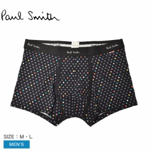 ポール スミス アンダーウエア メンズ TRUNK TOTO POLKA ブラック 黒 PAUL SMITH M1A-459B-MU379 ウエア インナー パンツ ボクサーパンツ