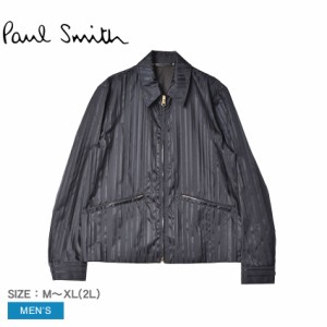 ポール スミス ジャケット メンズ シャドウ ストライプ ジャケット ブラック 黒 PAUL SMITH M1R-388Y-L02063 ウエア トップス 長袖 ブラ