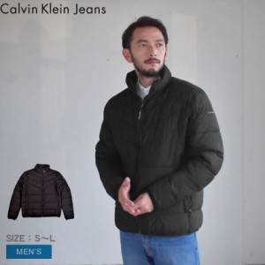 カルバンクライン ジャケット メンズ コート パファー ストレッチ ジャケット ブラック 黒 CALVIN KLEIN CM255612 秋 冬 S M L トップス 