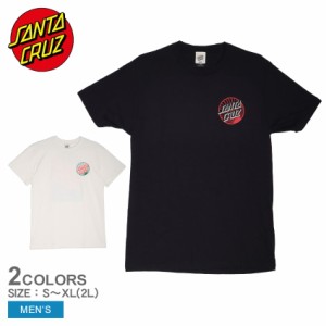 【ゆうパケット可】 サンタクルーズ 半袖Tシャツ メンズ EBLK RETREAT S/S TEE ECO ブラック 黒 ベージュ SANTACRUZ 44155737 tシャツ ト