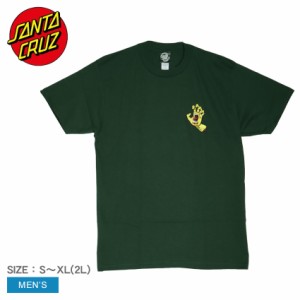 【ゆうパケット可】サンタクルーズ 半袖Tシャツ メンズ スクリーミングハンド Tシャツ グリーン 緑 SANTACRUZ 4414698 tシャツ トップス 