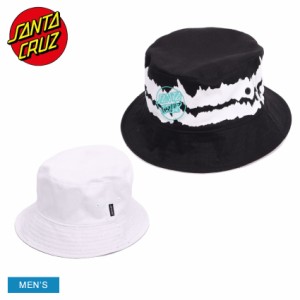【ゆうパケット可】サンタクルーズ 帽子 レディース メンズ MINI OPUS REVERSIBLE HAT ブラック 黒 ホワイト 白 SANTACRUZ 44442170 ウェ