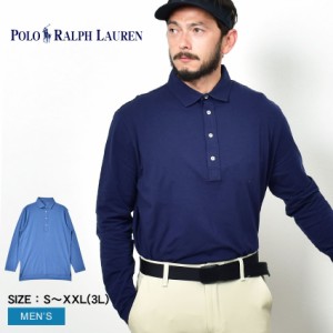 ポロ ラルフローレン ポロシャツ メンズ ロングスリーブ ストレッチ ビンテージ ポロ ネイビー 紺 ブルー 青 POLO RALPH LAUREN 71088010