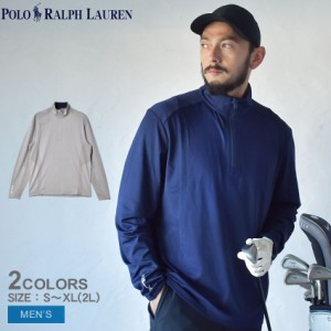 ポロ ラルフローレン 長袖カットソー メンズ ロングスリーブ ミクロ ハーフジップ プルオーバー グレー ネイビー 紺 POLO RALPH LAUREN 7