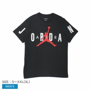 ナイキ Tシャツ メンズ ジョーダン エア ブラック 黒 レッド 赤 NIKE DV1445 半袖 TEE トップス バスケ バスケットボール Michael Jordan