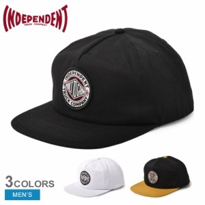 インディペンデント 帽子 メンズ BTG SUMMIT SNAPBACK ブラック 黒 ホワイト 白 INDEPENDENT 44442080 アウトドア ブランド おしゃれ カ