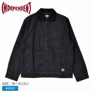 インディペンデント アウター メンズ ハルステッド ワーク L/S ジャケット ブラック 黒 INDEPENDENT 44643183 上着 羽織 長袖 ワンポイン