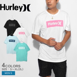 【ゆうパケット可】ハーレー 半袖Tシャツ メンズ EVERYDAY WASHED ONE＆ONLY BOXED TEXTURE S/S ブラック 黒 ホワイト 白 HURLEY DB3925 