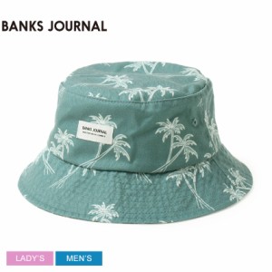 バンクス ジャーナル 帽子 レディース メンズ RETREAT BUCKET HAT ブルー 青 BANKS JOURNAL HA0204 ぼうし おしゃれ ブランド ハット バ