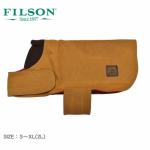 フィルソン 犬用コート SHELTER CLOTH DOG COAT ブラウン レッド 赤 FILSON 20233385 ドッグ用 ペット用品 犬 ブランド シンプル リバー