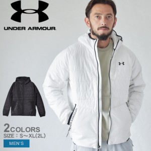 アンダーアーマー アウター メンズ ストーム セッション HBD ジャケット ブラック 黒 ホワイト 白 UNDERARMOUR 1378494 ジャケット ダウ