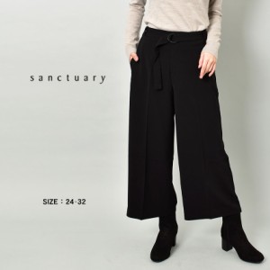 サンクチュアリ ボトムス レディース イースト ストリート キュロット ブラック 黒 SANCTUARY CP0696AF6 ロングパンツ フレアパンツ Aラ