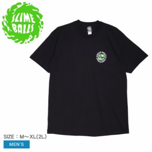 スライム ボールズ 半袖Tシャツ メンズ SLIMEY S/S REG TEE ブラック 黒 SLIMEBALLS 44155765 SANTACRUZ サンタクルーズ トップス ブラン