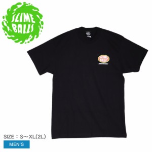 スライム ボールズ 半袖Tシャツ メンズ SCREAMER S/S REG TEE ブラック 黒 SLIMEBALLS 44155676 SANTACRUZ サンタクルーズ トップス ブラ