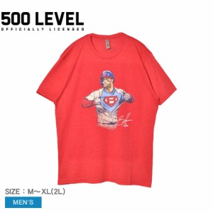 ファイブハンドレットレベル 半袖Tシャツ メンズ ブライス・ハーパー フィラデルフィア スーパー ブライス WHT レッド 赤 500 LEVEL 0062