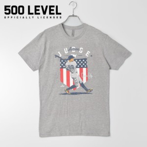 500LEVEL 半袖Tシャツ メンズ MLB プレーヤーズ Tシャツ 500LEVEL BNLCHGR-XX-0060-010-67 ウエア トップス NEW YORK YANKEES ニューヨー