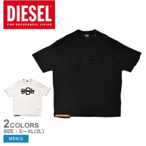 ディーゼル 半袖Tシャツ メンズ T-WASHROT ブラック 黒 ホワイト 白 DIESEL A085660EFAN トップス 半袖 Tシャツ ブランド シンプル カジ