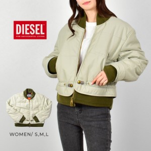 ディーゼル フライトジャケット レディース G-VITE GIACCIA JACKET グリーン カーキ オリーブ DIESEL A06337 0NDAU トップス アウター MA