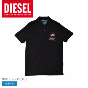 ディーゼル ポロシャツ メンズ T-SPOUCH ブラック 黒 DIESEL A085630CJAC ウエア トップス 半袖 ブランド シンプル カジュアル スポーテ