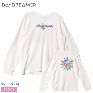 デイドリーマー 長袖Tシャツ レディース ホワイト 白 DAYDREAMER LS130G4322 ウエア 長袖 カットソー トップス カジュアル シンプル クル