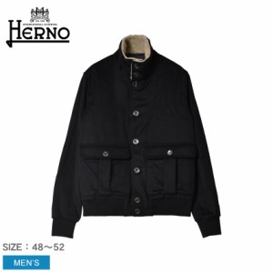 ヘルノ ジャケット メンズ ジュポット ボンバー ジャケット ブラック 黒 HERNO GI000302U-33318 アウター 上着 イタリア製 ブランド エレ