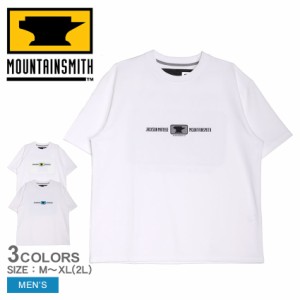 マウンテンスミス 半袖Tシャツ メンズ MOUNTAIN SMITH × JM LOGO Tee ホワイト 白 MOUNTAIN SMITH MSO-JSM-231002 トップス 半袖 Tシャ