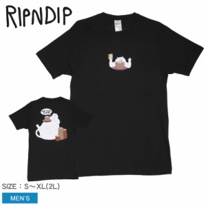 リップンディップ 半袖Tシャツ メンズ YAY BREAD TEE ブラック 黒 RIPNDIP RND9952 ウエア トップス クルーネック ブランド ストリート 