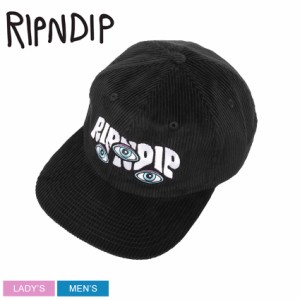 RIPNDIP 帽子 レディース メンズ TEARS TO HEAVEN 6 PANEL ブラック 黒 リップンディップ RND10000 ぼうし キャップ ブランド ストリート