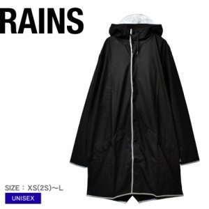 レインズ ジャケット ユニセックス CLASSIC RAIN LONG JKT REFLECTIVE ブラック 黒 RAINS 18540 ジャケット ウェア レインウェア 長袖 羽