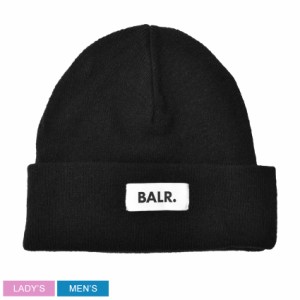 【ゆうパケット可】ボーラー キャップ レディース メンズ MILA BEANIE ブラック 黒 BALR. B6120 ニットキャップ 帽子 ロゴ ウール プレゼ