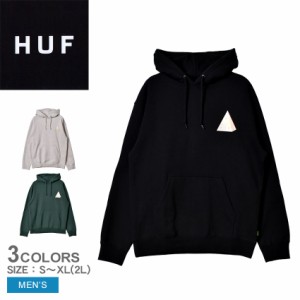 ハフ パーカー メンズ ディスカバー ナット プルオーバー フーディー ブラック 黒 グレー グリーン 緑 HUF PF00547 ウェア トップス プル