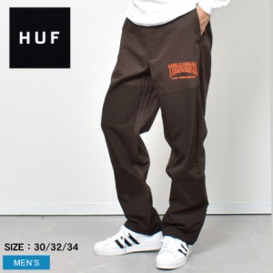 ハフ ボトムス メンズ FIELD CREW PANT 茶 ブラウン HUF PT00265 ロングパンツ ズボン 長ズボン カジュアル ストリート スケーター スケ