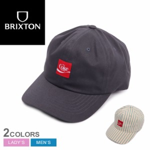 ブリクストン 帽子 レディース メンズ COCA-COLA DELIVERY LP CAP ベージュ ブラック 黒 BRIXTON 11389 ユニセックス キャップ コカ・コ