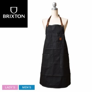 ブリクストン エプロン DONE PROPER APRON ブラック 黒 BRIXTON 05412 キッチン 台所 料理 シンプル ブランド ストリート カジュアル ア