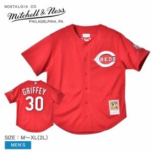 ミッチェルアンドネス ユニフォーム メンズ レッド 赤 ホワイト 白 MITCHELL ＆ NESS ABBF3108-CRE00KGJSCAR ウエア トップス ベースボー